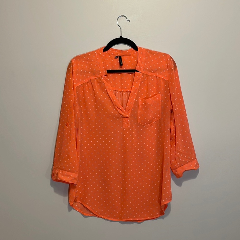 Maurices Coral Blouse